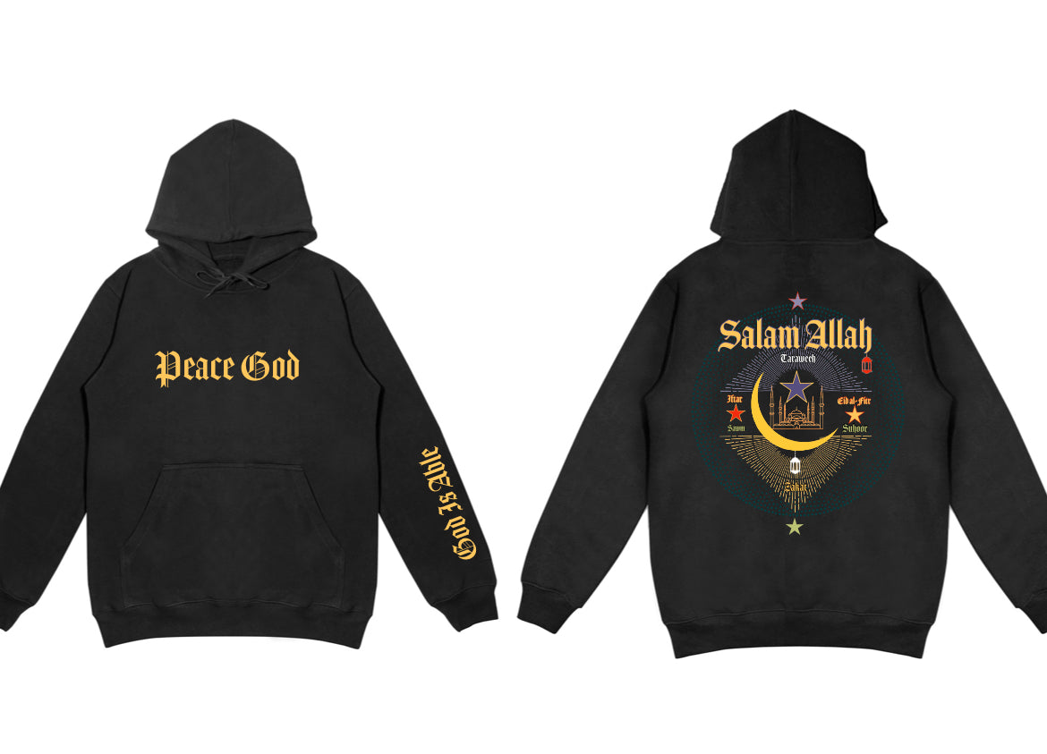 Peace God- Ramadan-Hoodie-DTG