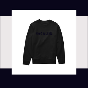 Old English Crewneck (unisex/puff print)