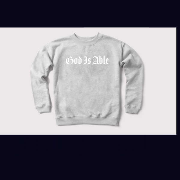 Old English Crewneck (unisex/puff print)