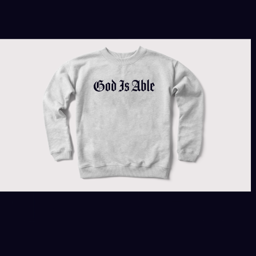 Old English Crewneck (unisex/puff print)