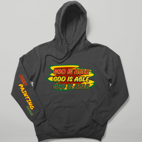 Black History "Keep Painting History" Hoodie (Soft Vinyl Print)