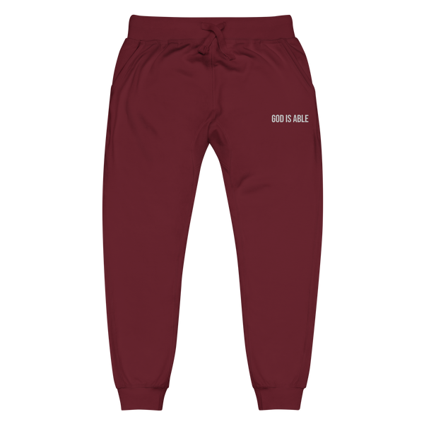 Unisex fleece sweatpants